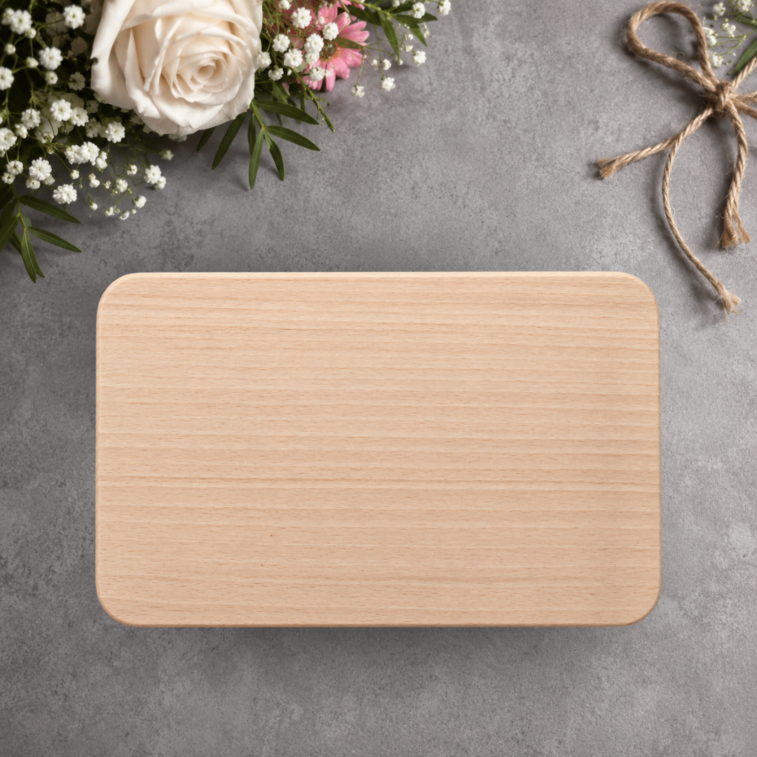 Personalisiertes Holzbrettchen