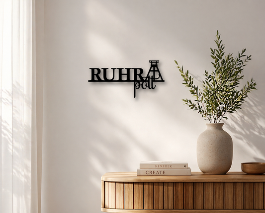 Ruhrpott - Holzschriftzug