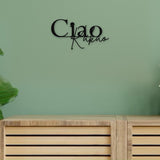 Holzschriftzug Ciao Kakao aus Holz von Freude aus Holz
