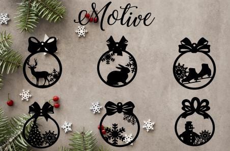 Weihnachtsbaumkugeln - Personalisiert