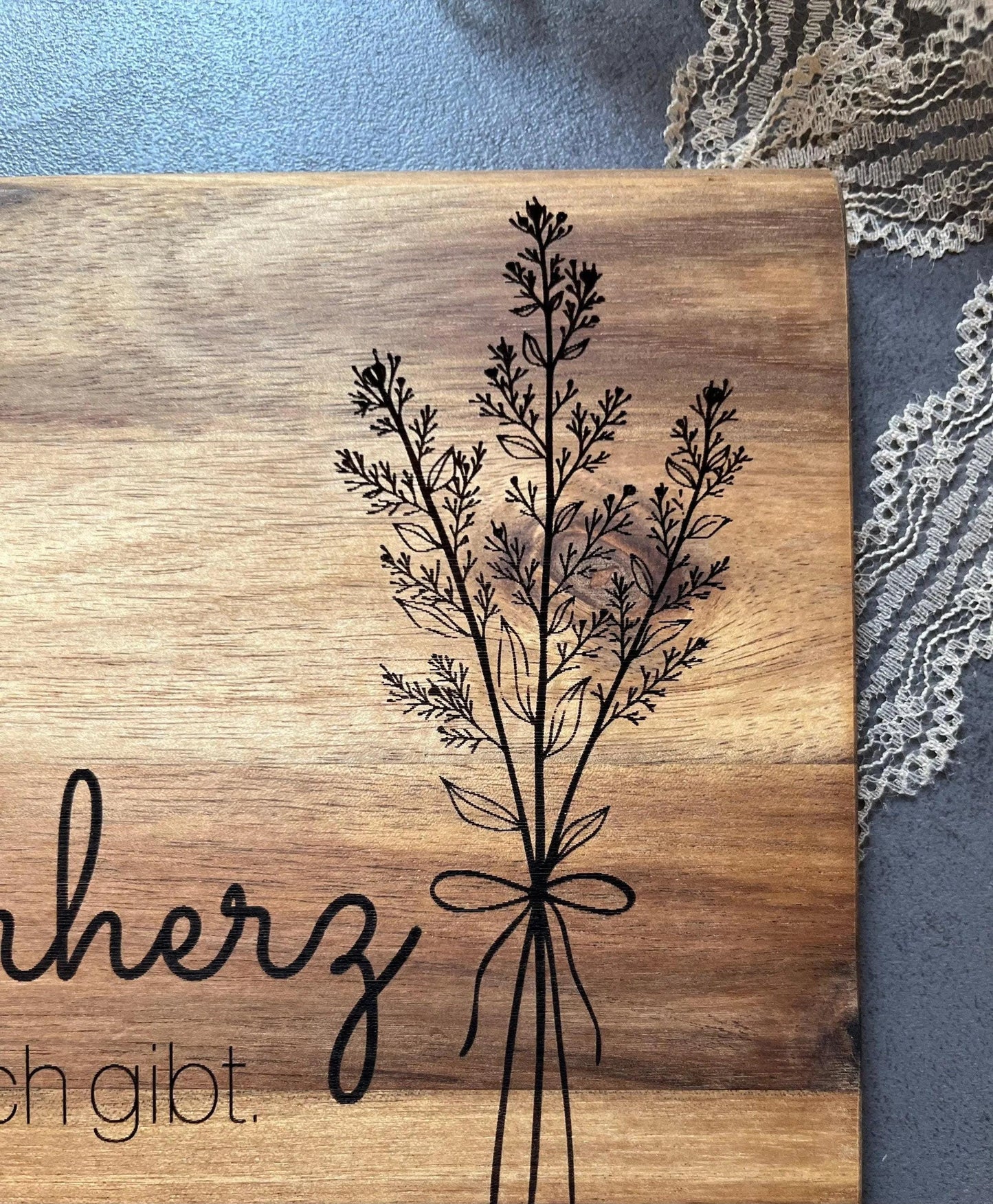 Schwesterherz - Frühstücksbrettchen