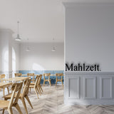Mahlzeit - Holzschriftzug