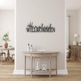 Herzlich Willkommen - Holzschriftzug (Mehrteilig)