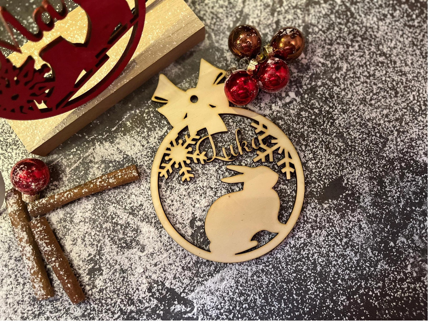 Weihnachtsbaumkugeln - Personalisiert