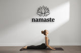 Namaste - Holzschriftzug