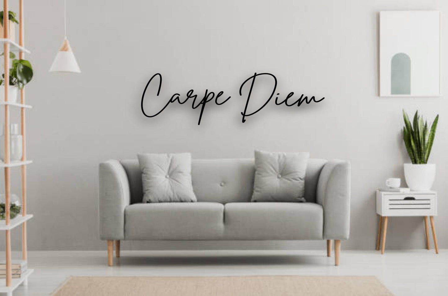 Carpe Diem - Holzschriftzug