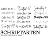 Hochzeitsgeschenk / Jahrestag - Frühstücksbrettchen (personalisiert)