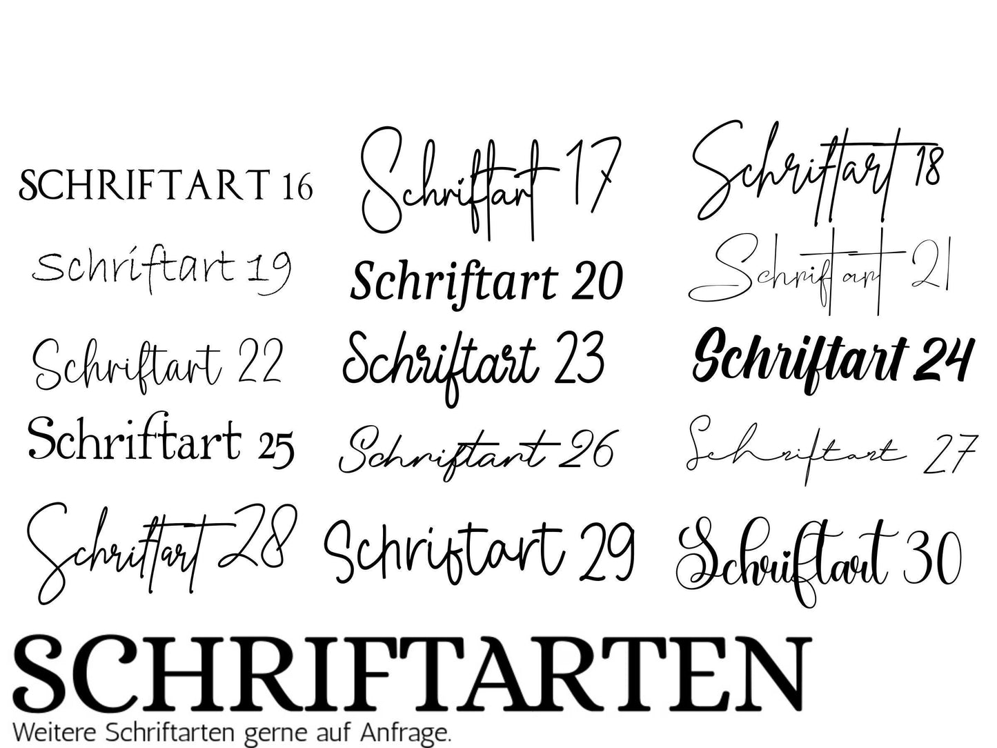 Sonderanfertigung nach Wunsch - Holzschriftzug, Lasergravur & 3D-Druck - Personalisiert